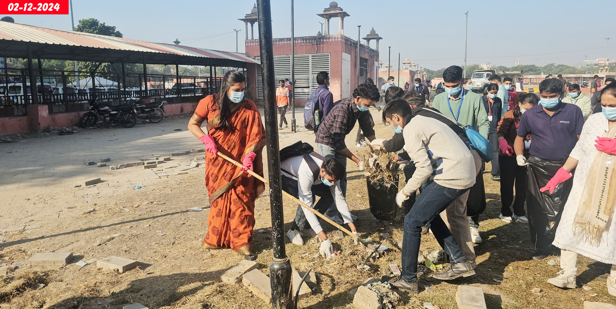 स्वच्छता और जयपुर स्थापना समारोह की उमंग!