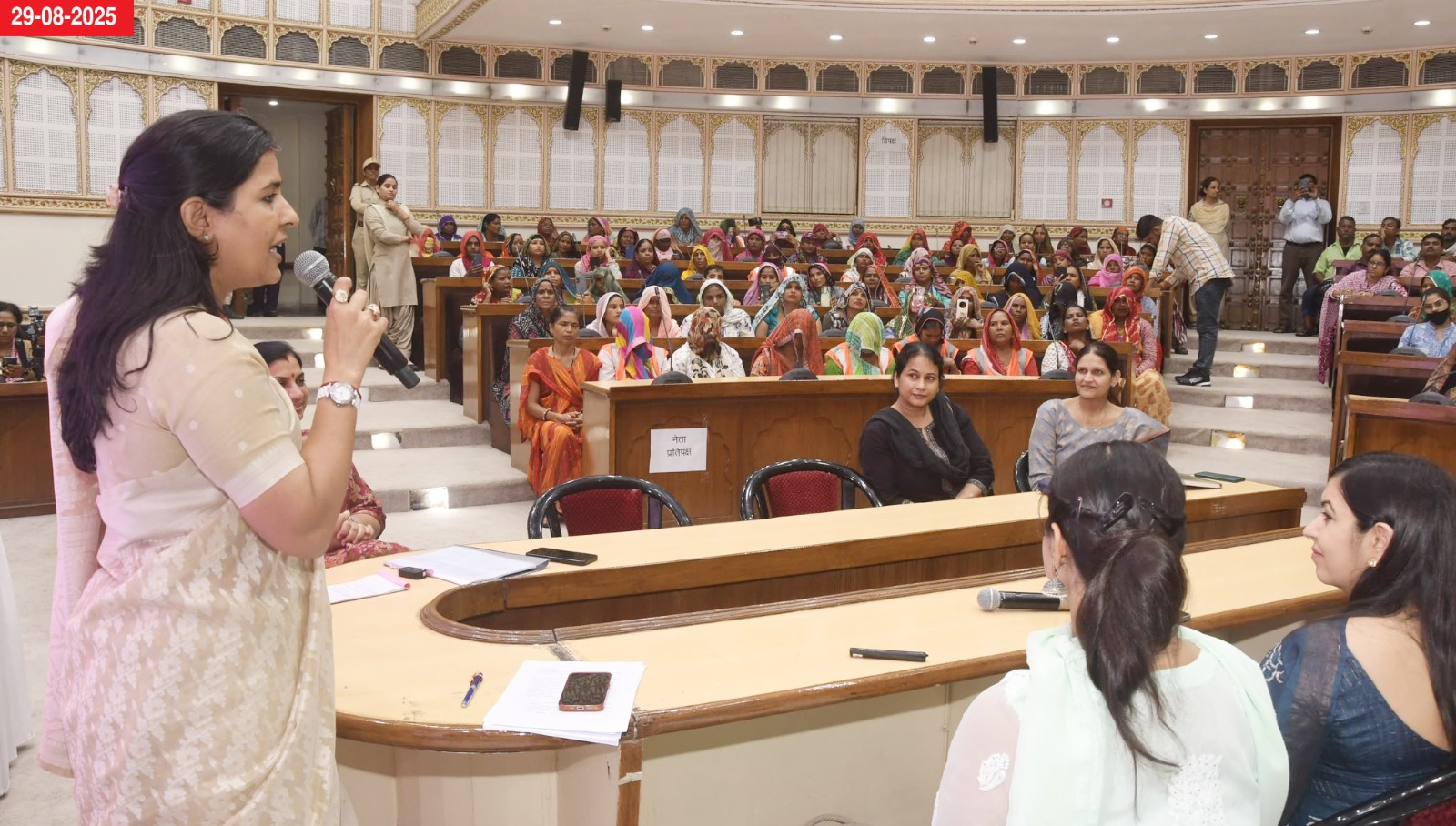 स्वच्छता योद्धाओं ने जाना सर्वाइकल कैंसर से बचाव के उपाय एवं वैक्सीनेशन का महत्व